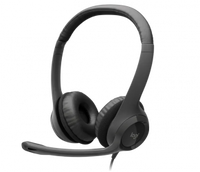 Logitech H390 Auriculares Auriculares Llamadas/Música Negro 2,4 m