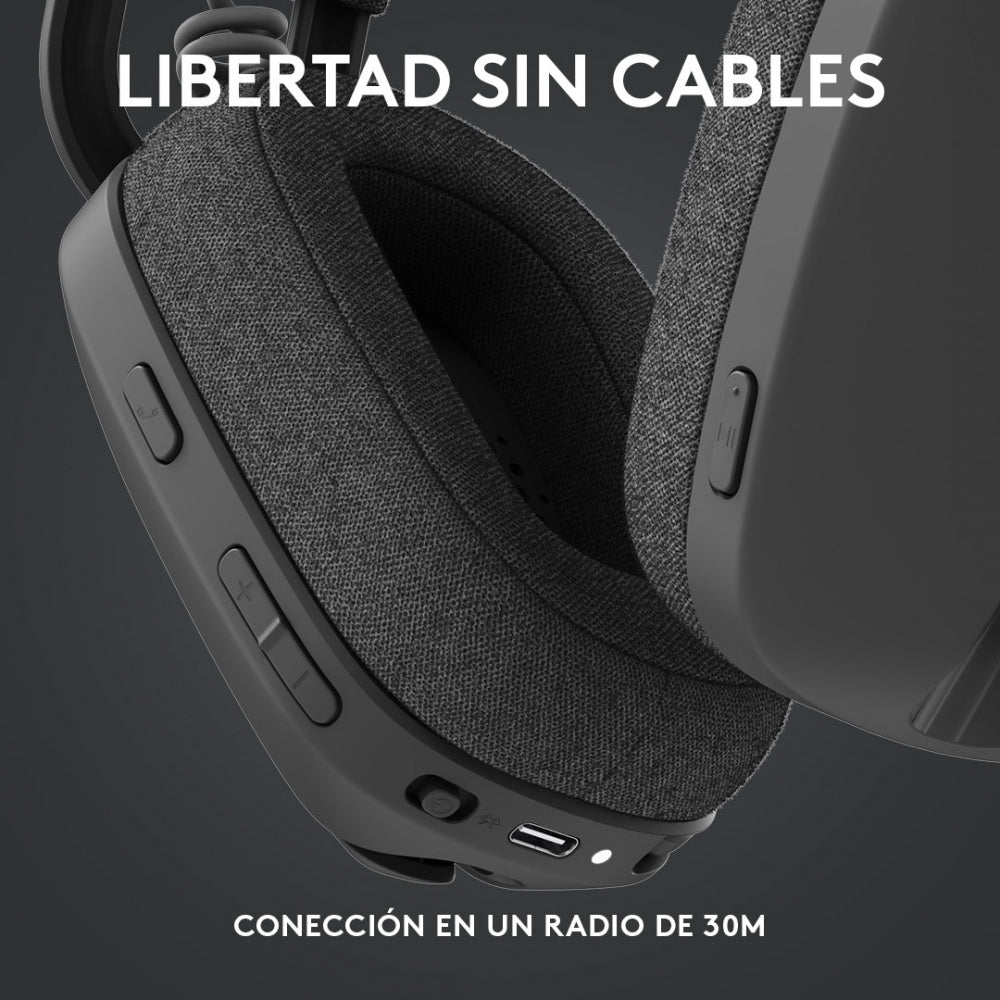 Diadema con Micrófono Logitech Zone Vibe 125 Inalámbrica, Grafito FullOffice.com 