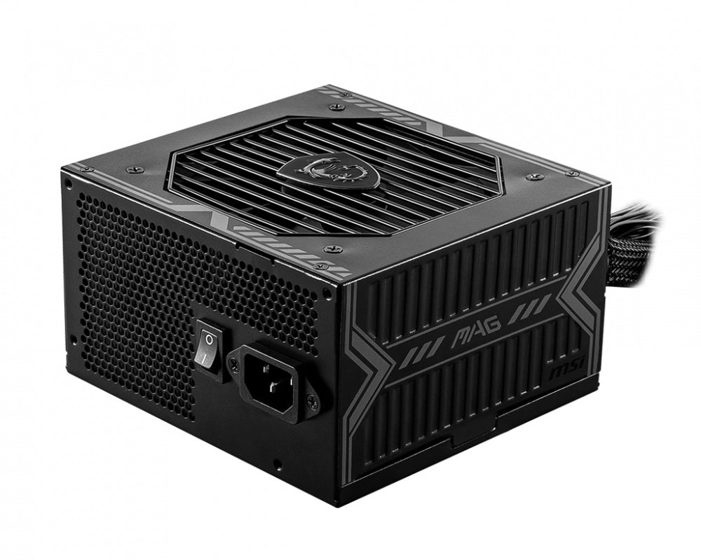 Fuente de Poder MSI MAG A650BN 650W 80 Pluz Bronze ATX 20+4 pin Fan 120mm Negro