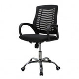 mundo in SILL0903716 silla para oficina o computadora asiento duro respaldo acolchado, Negro, Negro, Polipropileno