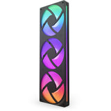 NZXT RF-U36HF-B1 sistema de refrigeración para ordenador Carcasa del ordenador Ventilador 36 cm Negr