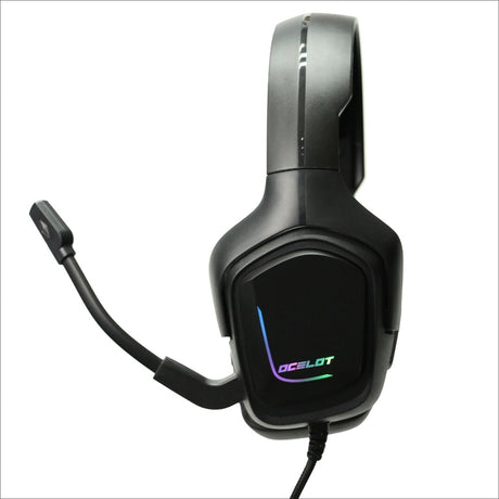 Audifonos Gamer Ocelot Tipo Diadema/Over-Ear/Usb/3.5Mm/Color Negro/Alambricos FullOffice.com