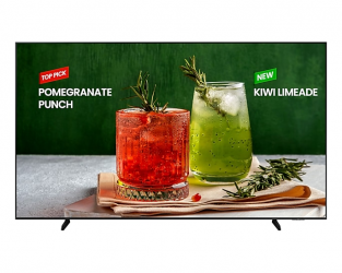 Samsung LH98BEDHVGFXZX Pantalla Comercial LED 98", 4K Ultra HD, Negro