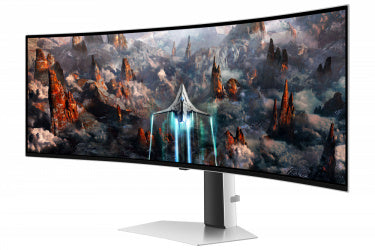 Monitor Gamer Curvo Samsung Odyssey G9 G93SC OLED 49", 5120x1440, FreeSync, 240Hz, HDMI/DisplayPort, Bocinas Integradas, Gris