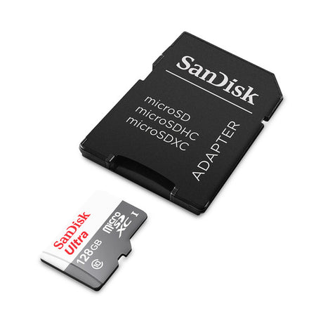 Memoria Sandisk 128Gb Micro Sdxc Ultra 100Mb/S Clase 10 C/Adaptador FullOffice.com