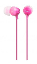 Sony MDR-EX15LP/P Auriculares Auriculares Dentro de oído Música Rosa