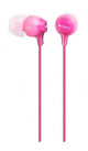 Sony MDR-EX15LP/P Auriculares Auriculares Dentro de oído Música Rosa