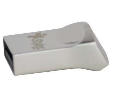 Memoria Usb 32Gb Flash 2.0 Metal Mini, Garantia De Por Vida FullOffice.com 