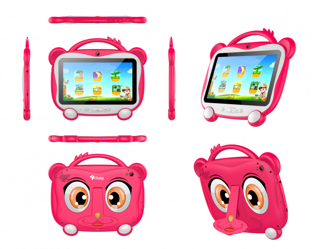 Tableta Interactiva Stylostech Kids Rosa7", Android 11