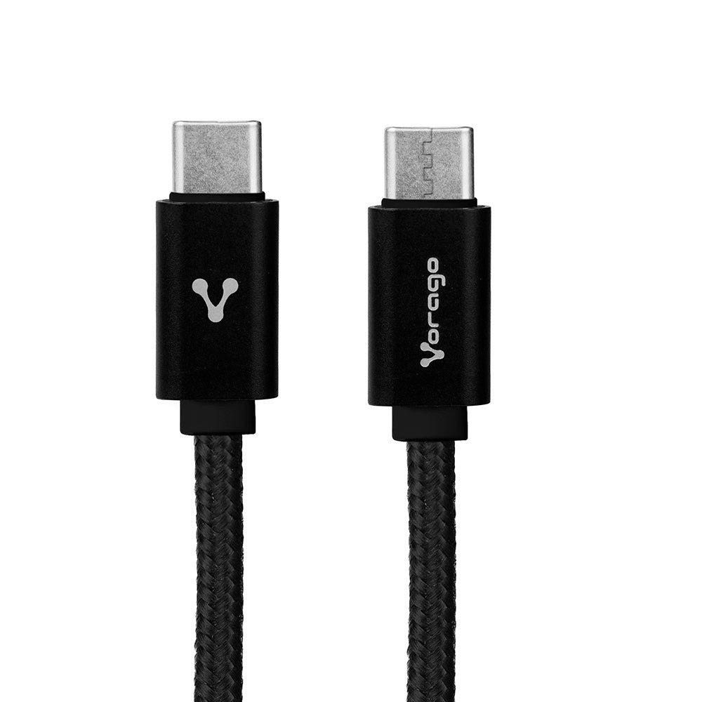 Cable Vorago Cab-124 Usb Tipo C - Usb Tipo C 1 Metro Carga Rapida Blanco FullOffice.com