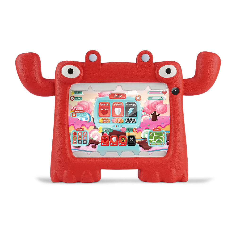 Tablet Vorago Pad-7-V6-Kids 7"Android 11 Quadcore 2Gb 32Gb Dualcam Wifi Bt Gms Con Funda Roja