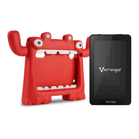 Tablet Vorago Pad-7-V6-Kids 7"Android 11 Quadcore 2Gb 32Gb Dualcam Wifi Bt Gms Con Funda Roja