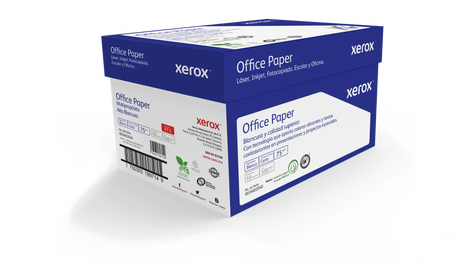 Papel Office Xerox Azul Carta Caja 5 Millares FullOffice.com
