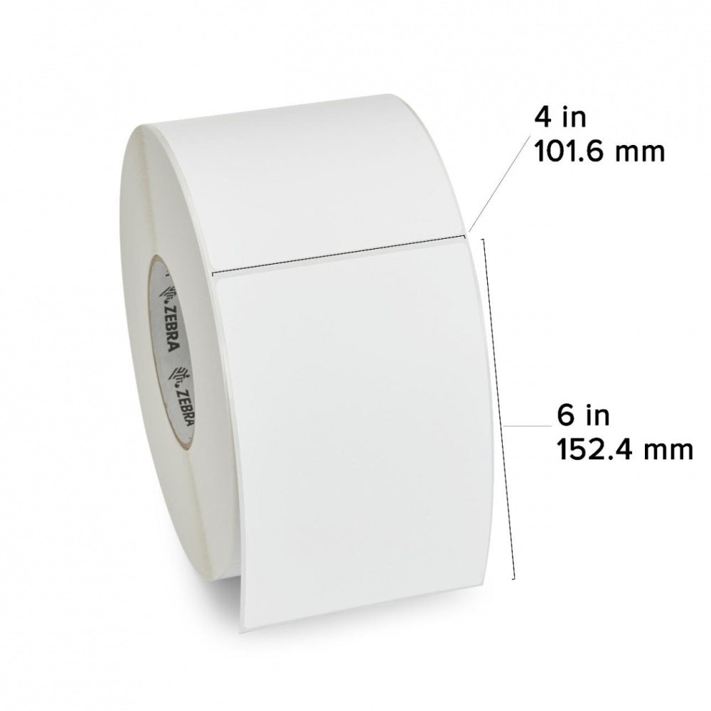 Etiqueta Zebra Papel 4 x 6 pulg  TT Z-Perform 2000T 1000/Rollo 4/Caja para ZT