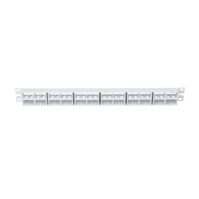 CPP48HDWWH - Panel de Parcheo Modular / 48 Puertos / 1 UR / 19in / Sin Blindaje / Plano / Alta Densidad