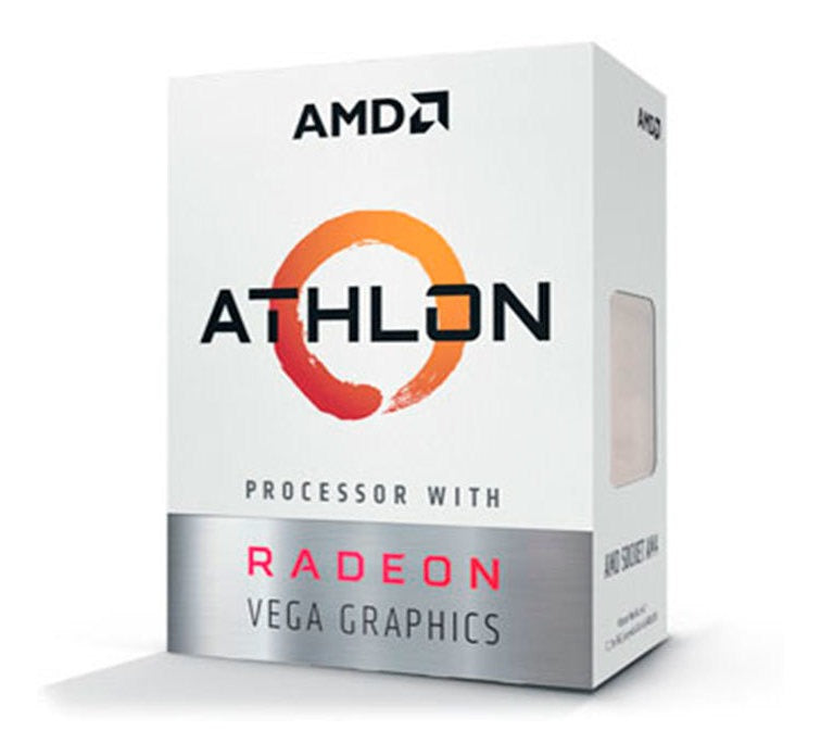 Procesador AMD ATHLON 3000 RADEON VEGA 3, Quad-Core 3.5GHz, Socket AM4, 65W TDP