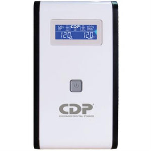 CDP R-SMART1010 1000VA/500W UPS Interactiva AVR 10 Salidas, 560 Joules, Proteccion RJ45, LCD, software 120 Vac UPS 1 kVA 500 W Modulación por ancho de pulso (PWM) 80 V
