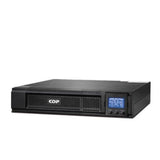 UPS CDP UPO11-1 RT AX Rack/Torre On-Line 1000VA/1000W Alimentación NEMA 5-15P 8 Contactos NEMA 5-15R Display LCD