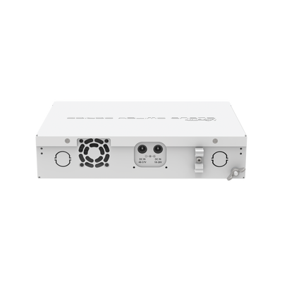 CRS112-8P-4S-IN, Switch PoE 8 GbEth, 4 SFP, 160w, 802.3af/at y 24v pass