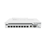 CRS309-1G-8S+IN, Switch, CPU 800MHz, RAM 512MB, 1xGEth, 8xSFP+ de 10Gbps, RouterOS/SwitchOS