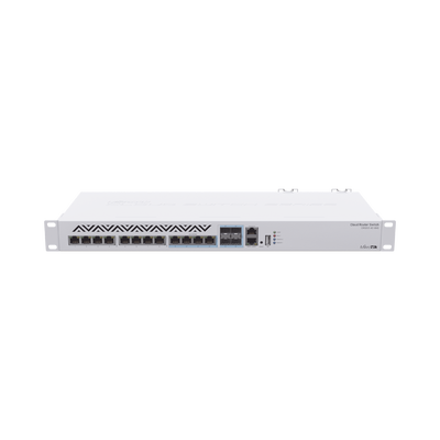 CRS312-4C+8XG-RM, Switch 8 puertos 10G Rj45 y 4 combos Eth/SFP