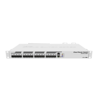 CRS317-1G-16S+RM, 16 SFP+ 1 Eth Gb 1GB RAM p/rack