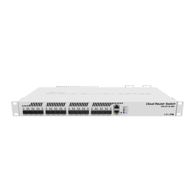 CRS317-1G-16S+RM, 16 SFP+ 1 Eth Gb 1GB RAM p/rack