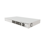 CRS320-8P-8B-4S+RM, Switch PoE CPU 800Mhz, RAM 256 MB, 17xGigaEth, 8xPoE, 8xPoE++, 4 SPF+ 10GEth, RouterOS L5 v7