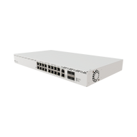CRS320-8P-8B-4S+RM, Switch PoE CPU 800Mhz, RAM 256 MB, 17xGigaEth, 8xPoE, 8xPoE++, 4 SPF+ 10GEth, RouterOS L5 v7
