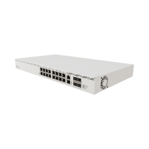 CRS320-8P-8B-4S+RM, Switch PoE CPU 800Mhz, RAM 256 MB, 17xGigaEth, 8xPoE, 8xPoE++, 4 SPF+ 10GEth, RouterOS L5 v7