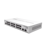 CRS326-24G-2S+IN, CPU 800Mhz, RAM 512MB, 24 x GEth, 2 x SFP+, 512MB RAM, RouterOS/SwitchOS