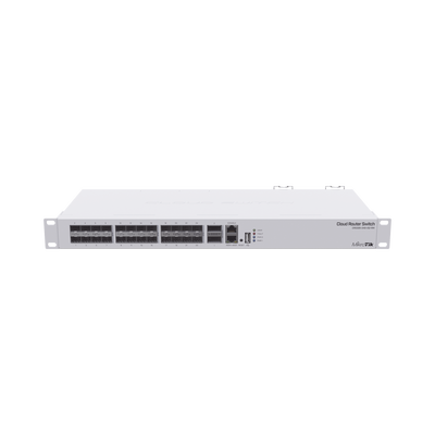 CRS326-24S+2Q+RM, Switch 24 puertos SFP, 2 puertos 40G QSFP+