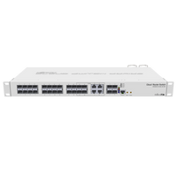CRS328-4C-20S-4S+RM, Ruteador/Switch, CPU 800Mhz, RAM 512Mb, 20xSFP, 4xSFP+, 4xCombo, RouterOS/SwitchOS