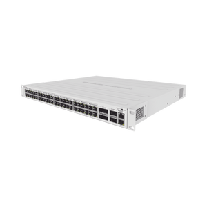 CRS354-48P-4S+2Q+RM, Switch PoE 48 GbEth, 700w, 802.3af/at, 4 SFP+ y 2QSFP+ de 40G
