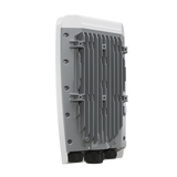 CRS504-4XQ-OUT, Switch exteriores CPU 650MHz, 128MB RAM, 1 Eth 10/100, 4 QSFP28 100G, CD jack y 802.3bt PoE-in, RouterOS