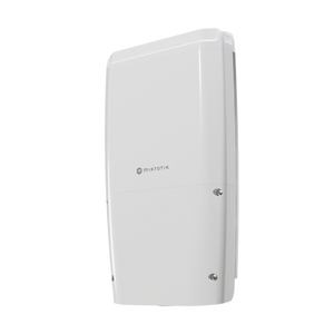 CRS504-4XQ-OUT, Switch exteriores CPU 650MHz, 128MB RAM, 1 Eth 10/100, 4 QSFP28 100G, CD jack y 802.3bt PoE-in, RouterOS