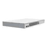 CRS518-16XS-2XQ-RM, Switch CPU 650MHz, 64MB RAM, 1 Eth 10/100, 16 SFP28 25G, 2 QSFP28 100G, RouterOS