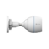 EZVIZ H3c Bala (forma) Cámara de seguridad IP Exterior 1920 x 1080 Pixeles Pared, Inalámbrico y alámbrico, Amazon Alexa & Google Assistant, Blanco