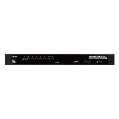 CS1308 - Aten Conmutador KVM VGA de 8 puertos / Control de 64 computadoras / Resolución 2048x1536 CS1308