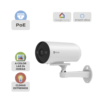CS-H5/3MP/POE - Ezviz Cámara Bala IP / 3 Megapixel (2K) / Color Night Vision 20 m (65.6 ft) CS-H5/3MP/POE
