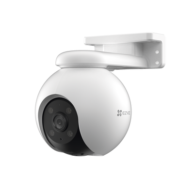 CS-H8-2K - Cámara PT WiFi / 3 Megapixel (2K)  / Detección humana / Sirena / Luz Parpadeante / audio de Dos Vías / Colores en Oscuridad / Autoseguimiento / Micro SD / Preset / Exterior