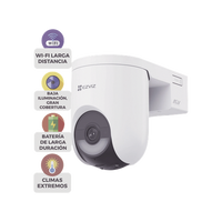 CSHB8C/SP/4G/W - Cámara PT IP / 2K+ 4 Megapixel / Dual 4G y Wi-Fi 6 / Batería 5200 mAh / Panel Solar 5W / IP65 / Visión Nocturna Color / Detección IA 25 m (82 ft)