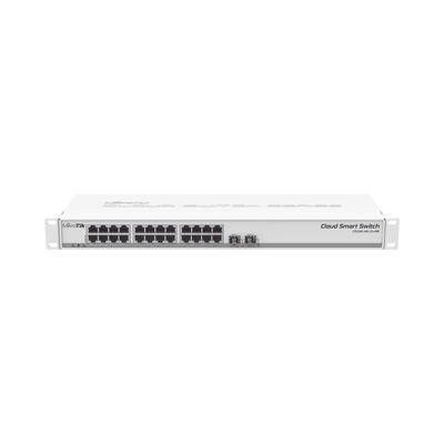 CSS326-24G-2S+RM, 24 Eth Gb 2 SFP+ p/rack