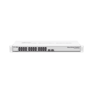 CSS326-24G-2S+RM, 24 Eth Gb 2 SFP+ p/rack