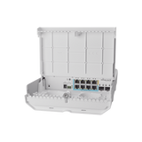 CSS610-1GI-7R-2S+OUT, NetPower Lite 7R, Switch Smart 7 puertos PoE Inverso Gigabit