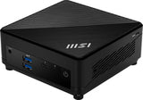 CUBI 5 12M-015 BUS - MSI Computadora CUBI 5 12M-015 BUS, Intel Core i5-1235U, 10 Cores, 2xDDR4 2666MHz, HDMI/DP, Thunderbolt 4