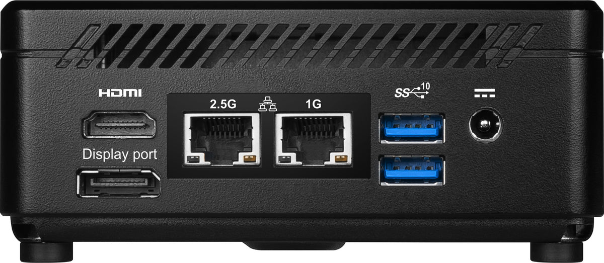CUBI 5 12M-015 BUS - MSI Computadora CUBI 5 12M-015 BUS, Intel Core i5-1235U, 10 Cores, 2xDDR4 2666MHz, HDMI/DP, Thunderbolt 4