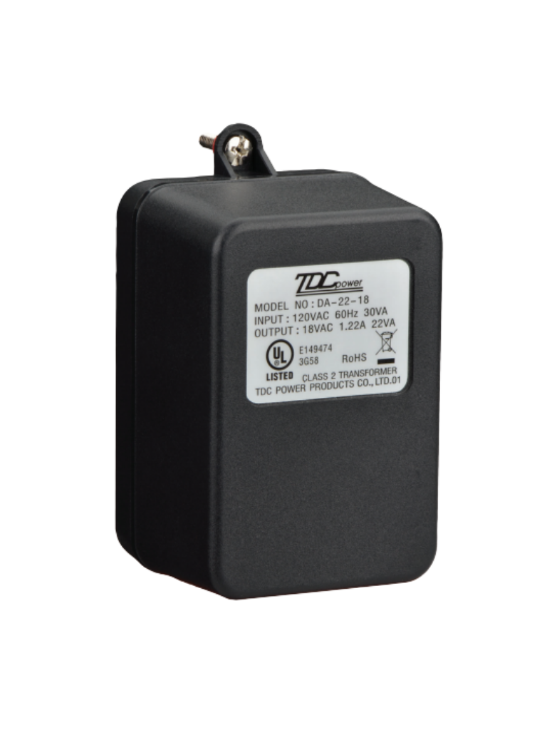 BOSCH Transformador de 18  vac 22va 60hz compatible con panel sere b CX4010