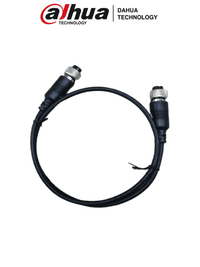 Cable Aviación M12 6 a 4 Pines RJ45, Compatible con Switch Móvil, DAHUA