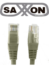 SAXXON Cable Patch Cord UTP P62UG 2m CAT 6, Conectividad Ethernet